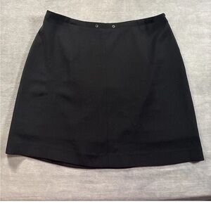 Banana Republic Stretch Black Women's Skirt Under Shorts  Size 6